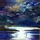 Oil painting - the Mystery of the night, Pictures, St. Petersburg,  Фото №1
