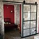 Перегородка лофт на амбарном механизме. Двери. Артур Шаумян (style-loft). Интернет-магазин Ярмарка Мастеров.  Фото №2