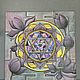 Янтра Лакшми (процветание, богатство и удача) 50х50см. Янтра. Yantra i Mandala. Интернет-магазин Ярмарка Мастеров.  Фото №2