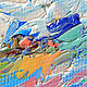 Oil painting 'Girl on the beach' girl with umbrella. Pictures. Multicolor Gallery. My Livemaster. Фото №5