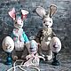 Rabbit. Teddy Toys. Doll52nn. Online shopping on My Livemaster.  Фото №2