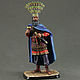 Tin soldier 54 mm. in the painting. The Byzantine Emperor, Model, St. Petersburg,  Фото №1