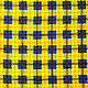 Twill silk art. 31.0009 (Yellow-blue). Fabric. Tkanitess. Online shopping on My Livemaster.  Фото №2
