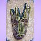 Máscara de tierra, máscara de pared Druida, cabeza de Tierra, Guardianes de la galaxia, Interior masks, Chelyabinsk,  Фото №1