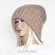 ШапкА "А-ля Такори" мини (черная с золотым отворотом). Шапки. Ирина(shvilinka.knit). Ярмарка Мастеров.  Фото №10