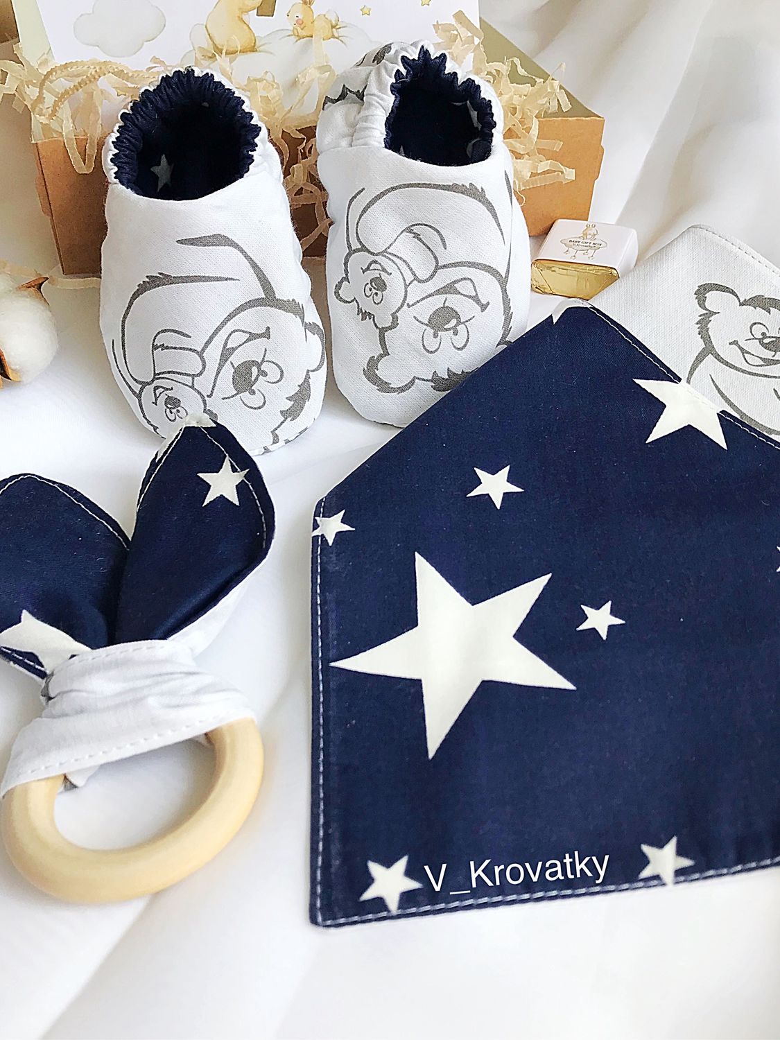 Подарочная коробочка на рождение мальчика Baby Gift Box в интернет ...