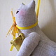 Заказать Летающий кот Йозеф. MixEmotions Tilda Toys. Ярмарка Мастеров. . Тильда Зверята Фото №3