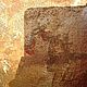El efecto de la roya en la pared teksturnymi de yeso y potalyu. Decor. paintmart (oikos). Интернет-магазин Ярмарка Мастеров.  Фото №2