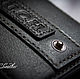 Кошелек кожаный мужской "Блэк" именной. Кошельки. GM Leather. Ярмарка Мастеров.  Фото №5