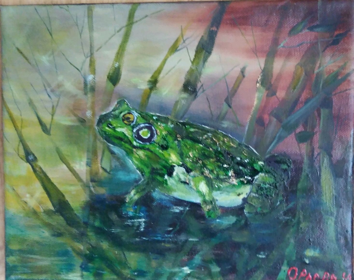 Известные картины с жабами