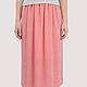Chiffon skirt lined with salmon coral MIDI. Skirts. Yana Levashova Fashion. Online shopping on My Livemaster.  Фото №2