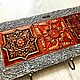 Вешалка-ключница настенная "Red and Black", Ключницы настенные, Пенза,  Фото №1