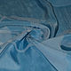 Плательная вискозная ткань купро голубая Марни, Ткани, Москва,  Фото №1