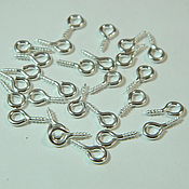 Материалы для творчества handmade. Livemaster - original item Bail screw 4h8 mm pendant and beads holder. 10 pieces. Handmade.