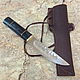 Knife 'Tundra-3' Yakut 95h18 Karelian birch. Knives. NOZhEYaR. Ярмарка Мастеров.  Фото №6