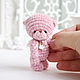 Pink Teddy bear marshmallow baby, Stuffed Toys, Sosnovyj Bor,  Фото №1