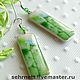 Заказать Серьги. Маленький голубой цветок. Studio Shabby авторские украшения. Ярмарка Мастеров. . Серьги классические Фото №3
