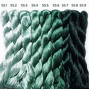 Шелковые нитки для вышивки