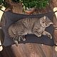 Order Cat hammock Soft gray. DogWood. Livemaster. . Pet Hammock Фото №3