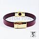 Stylish leather bracelet Art:18000188. Bead bracelet. totum-tuus. Online shopping on My Livemaster.  Фото №2