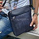 Order Handbag made of Python skin. exotiqpython. Livemaster. . Men\'s bag Фото №3