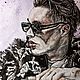 Портреты известных исполнителей. Картины. Nikol-27. Ярмарка Мастеров.  Фото №5