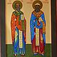 Икона Святителей Николая Чудотворца и Спиридона Тримифунтского, Иконы, Симферополь,  Фото №1