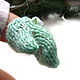 Doll mittens 5 cm knitted blue. Clothes for dolls. BarminaStudio (Marina)/Crochet (barmar). My Livemaster. Фото №4
