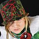 Валяная шерстяная шапка-шляпа "Neiro". Шапки. Olesya Lipinsky (lisyafelt). Интернет-магазин Ярмарка Мастеров.  Фото №2