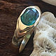 Women's gold ring with Emerald (1,36 ct) handmade. Rings. Bauroom - vedic jewelry & gemstones (bauroom). My Livemaster. Фото №4