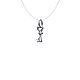 A small key pendant on a fishing line, 925 silver, Pendants, Moscow,  Фото №1