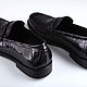 Мокасины из натуральной кожи крокодила IMA7011B4. Топсайдеры. CrocShop товары из экзотической кожи. Ярмарка Мастеров.  Фото №6