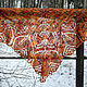 Shawl "Сolors of nature". Shawls. IRINA GRUDKINA Handmade Knitwear. Online shopping on My Livemaster.  Фото №2