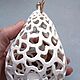 Груша ажурная. Фарфор. Статуэтки. Мурашева Ирина (ceramicanimals). Ярмарка Мастеров.  Фото №5