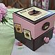 Шкатулка короб для чая и сладостей "Bon bons". Шкатулки. Оксана (Oksanadekupage). Ярмарка Мастеров.  Фото №5