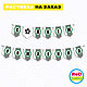 Name garland, stretching happy birthday and on holiday, Holiday Design, St. Petersburg,  Фото №1