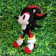Заказать Ёж Шэдоу (Shadow the Hedgehog). Боченкова Анна (lolki). Ярмарка Мастеров. . Мягкие игрушки Фото №3