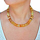 Medicinal Amber Beads made of raw amber for the thyroid gland. Beads2. BalticAmberJewelryRu Tatyana. My Livemaster. Фото №5