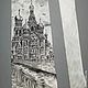 Tie 'Resurrection Cathedral. Saint Petersburg'. Ties. silkdreams. Online shopping on My Livemaster.  Фото №2