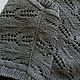 Заказать Топ из льна с хлопком связаный спицами. Топ летний ручной работы. Оксана Журавлева. Ярмарка Мастеров. . Джемперы Фото №3