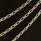 Chain art.5-45, brass with gold plating, South Korea, Chains, Vladivostok,  Фото №1