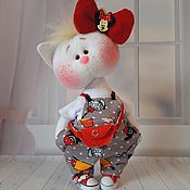 Куклы и игрушки handmade. Livemaster - original item Cat. textile toy.. Handmade.