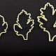 Cutter chrysanthemum leaf, plastic. Cutters. ceramic flowers. Online shopping on My Livemaster.  Фото №2