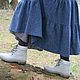 Tweed wool skirt blue. Skirts. Katlen-store. Online shopping on My Livemaster.  Фото №2