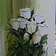 Painting with flowers White roses, Pictures, Novokuznetsk,  Фото №1
