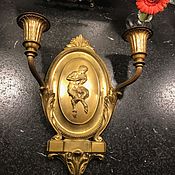 Винтаж handmade. Livemaster - original item Bronze candle holder 