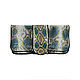 Evening clutch made of Python skin. Clutch bag made from Python skin handmade. Fashionable clutch made from Python. Lisinetskii clutch from Python custom. Bright clutch from Python. Stylish clutch bag