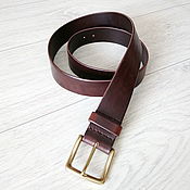 Аксессуары handmade. Livemaster - original item Strap male genuine leather. Handmade.