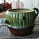  A large mug of cactus in a pot. Mugs and cups. alisbelldoll (alisbell). My Livemaster. Фото №5