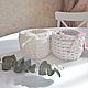 Набор из 2-х корзинок. Корзины. Geleana crochet. Ярмарка Мастеров.  Фото №4